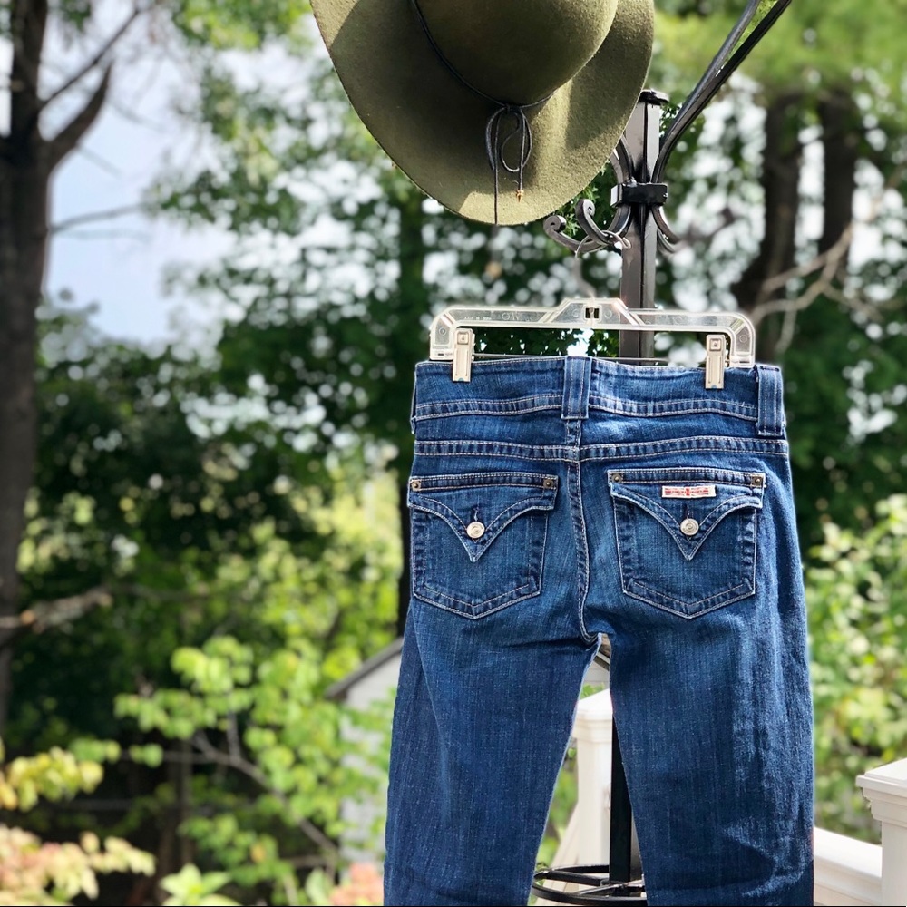 Hudson Deep Indigo Wash Classic Flap Pocket Jeans - Picture 9 of 9